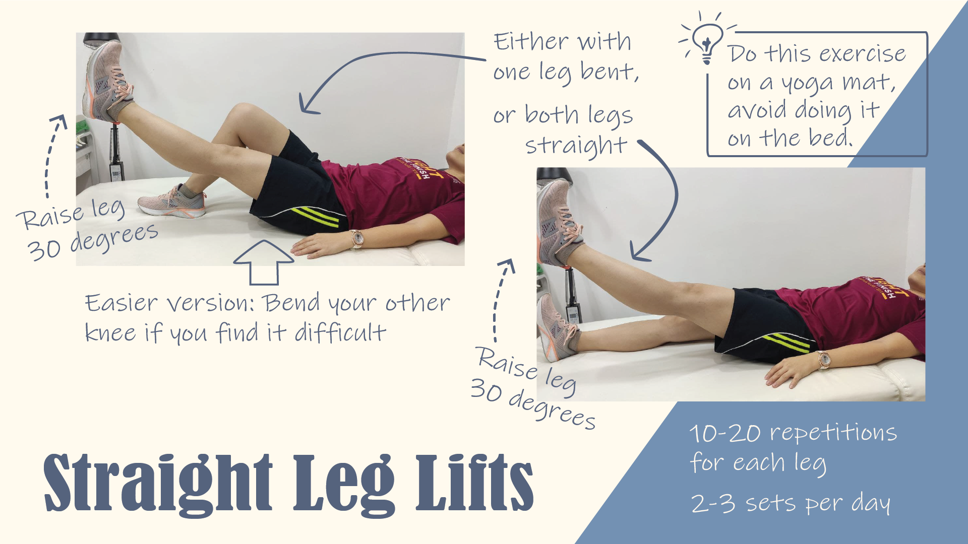 2 Straight Leg Lifts